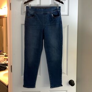 Stretch cropped jeans